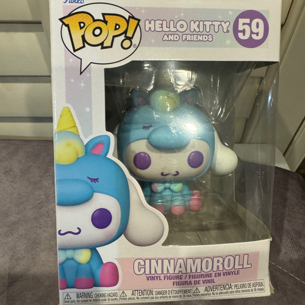 Funko Pop! Cinnamoroll Unicorn Figure - Blue and‎ White